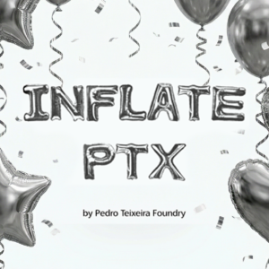Inflate PTx Font by Pedro Teixeira Foundry
