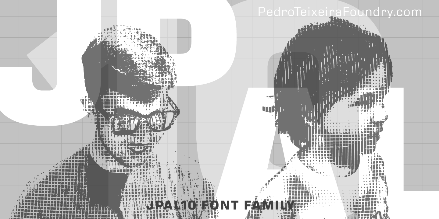JPAL10 Font Family